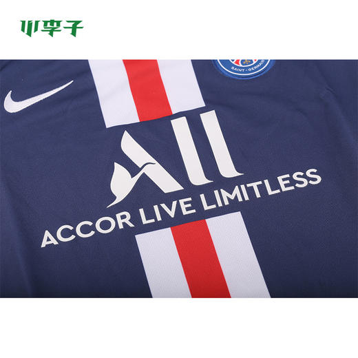 小李子:专柜正品nike耐克PSG19-20巴黎主场球衣童款AJ5817411 商品图2