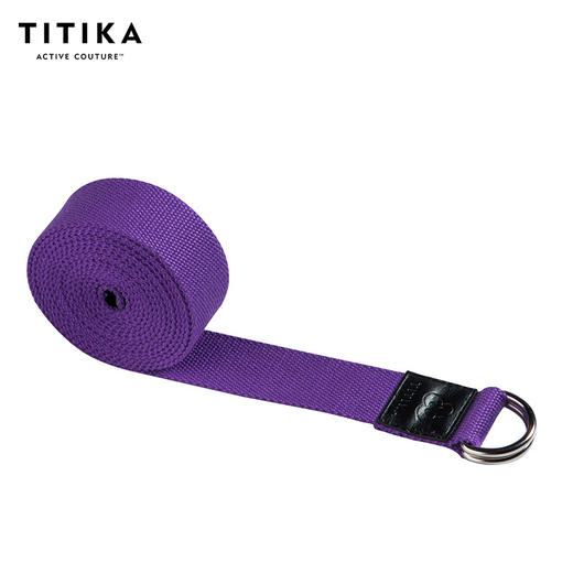 TITIKA加长伸展带瑜伽绳拉伸带纯棉弹力拉力带瑜珈辅助用品7405A 商品图2