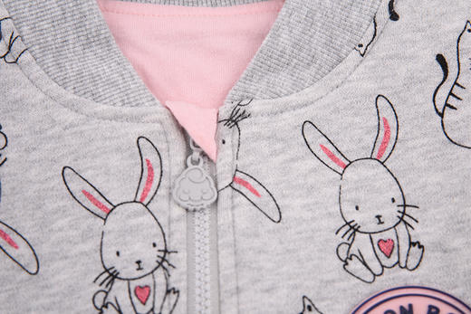 棉果果春秋季女童满印长袖外套 M322100219531 商品图1