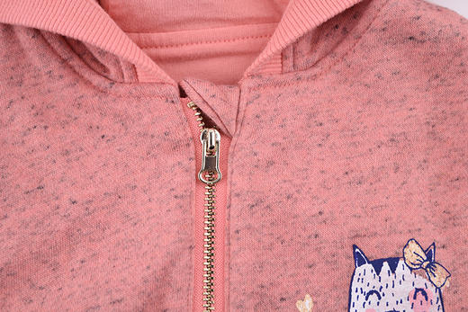 棉果果春秋季女童连帽马甲 M322171219441 商品图1