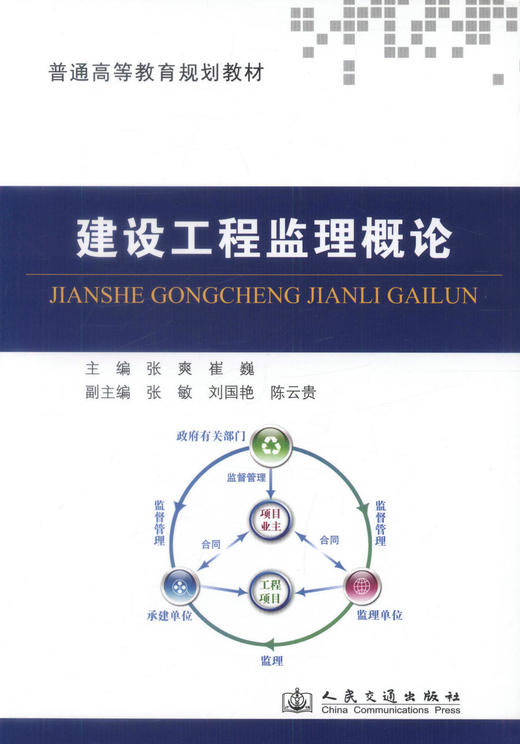 正版现货 建设工程监理概论 普通高等教育规划教材 高等院校土建类专业用教材9787114105784张爽 崔巍 编著 商品图1