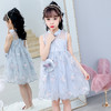 YD-40DH1Q55-3新款中大童蕾丝绣花荷包民族风时尚背心裙 商品缩略图3