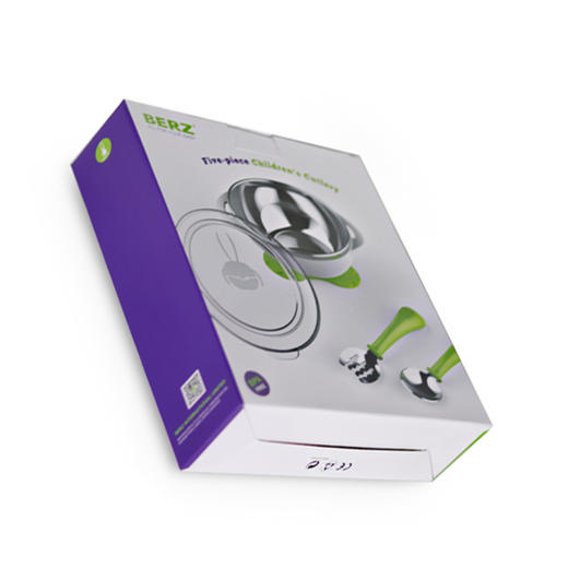 贝氏BERZ兔小碗3件套儿童餐具组合BZ-8608B 粉色/蓝色 商品图5