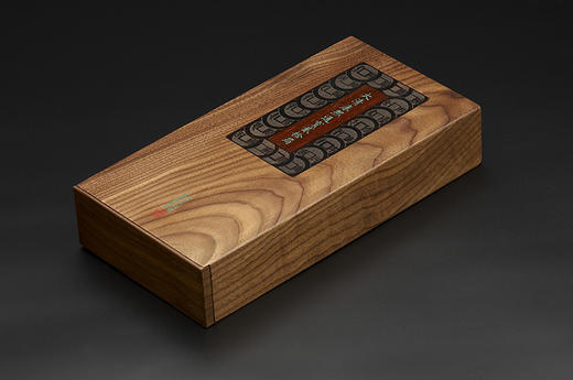 【实木泉匣】黑胡桃双层（康熙满汉文20局）套装盒(SMKX) 商品图2