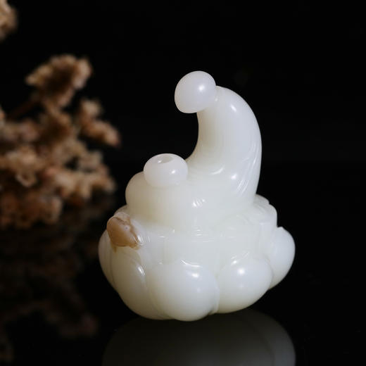 和田玉（羊脂玉）俄料香插--静思 97.72g 商品图2