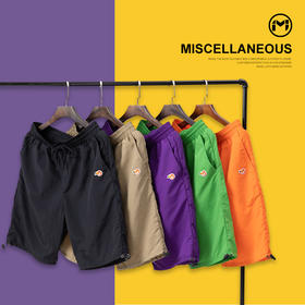 MISC男装|夏季新款纯色休闲男式短裤韩版男五分裤沙滩裤