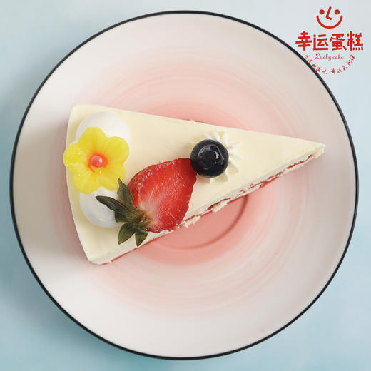 【酸奶芝士慕斯切件】 冰冰凉凉的慕斯蛋糕 夏日的不二选择