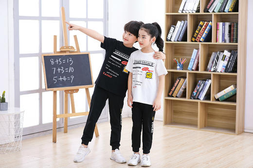 【五彩阳光】夏装圆领T恤【锦绣育才教育集团】 商品图5