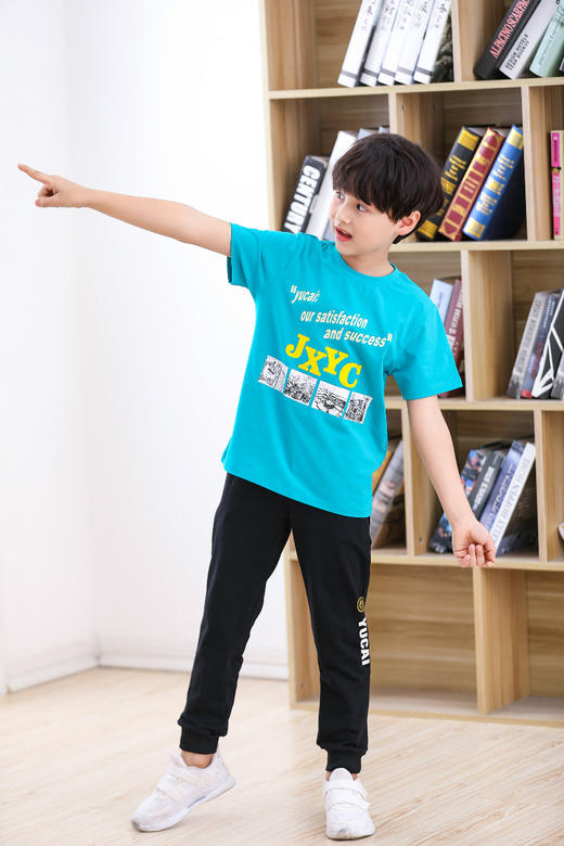 【五彩阳光】夏装圆领T恤【锦绣育才教育集团】 商品图13