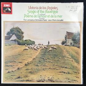 LP黑胶唱片 康特鲁伯《阿维农之歌》与 肖松《爱和海之诗》拉穆勒管弦乐团录制