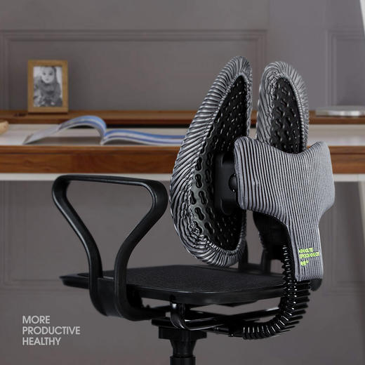 Minicute德国米乔人体工学气动减压椅Air  双背护腰电脑办公椅  气动调节承托力（德国设计  中国台湾制造） 商品图1