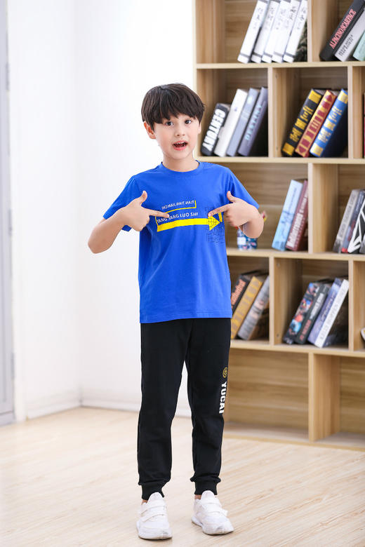 【五彩阳光】夏装圆领T恤【锦绣育才教育集团】 商品图9