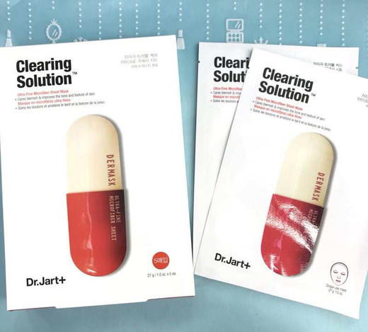 Dr.Jart+红色丸面膜5片裝（645724） 商品图1