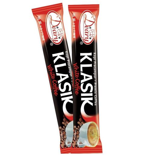 DEARY/得丽 马来西亚进口特浓3合1白咖啡速溶咖啡粉 条装 900G有票JPY带授权招加盟代理 商品图1