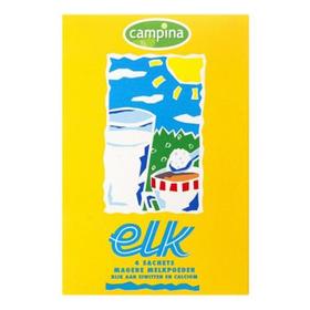 买一送七袋！CAMPINA ELK 荷兰成人奶粉脱脂 250G/袋 直邮JPY带授权招加盟代理