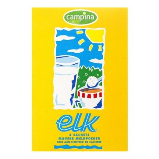 买一送七袋！CAMPINA ELK 荷兰成人奶粉脱脂 250G/袋 直邮JPY带授权招加盟代理 商品图0