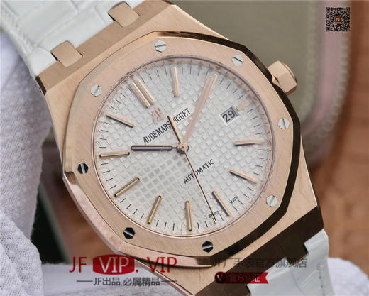 OM爱彼皇家橡树15400系列 原版1-1开模，男士腕表，皮表带，自动机械机芯，透底。 商品图3