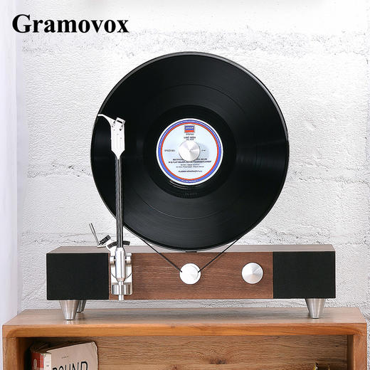 格莱美 Gramovox 竖立式蓝牙黑胶播放机 商品图2