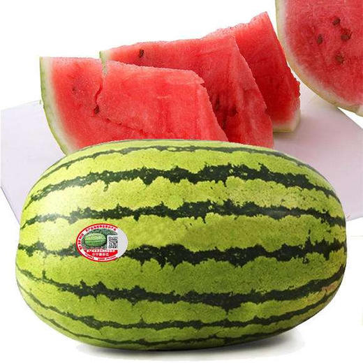 肉质沙脆细嫩 水分足 甜度高 富硒土壤种植 石头里蹦出来的大西瓜!