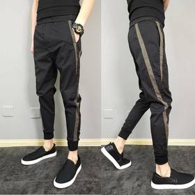 网红同款社会小脚裤 韩版哈伦裤休闲裤