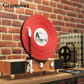 格莱美 Gramovox 竖立式蓝牙黑胶播放机