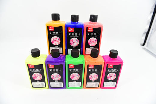 马蒂斯 儿童美术可水洗创意绘画国画彩色墨汁 120ml 商品图0