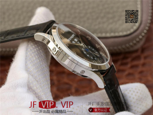 KM百达翡丽 复杂功能计时5396系列 全新开模V2版本上新！男士腕表，皮表带，自动机械机芯，透底 商品图4