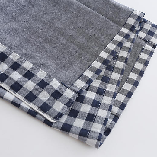 老米优品 / 无印代工厂出品！ 情侣款❤ 双层纱经典格短袖家居服 日式小格纹双层纱敲击透气的情侣款家居套装！ 商品图9