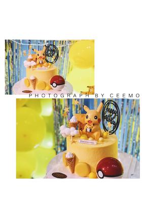 皮卡丘——奶油蛋糕