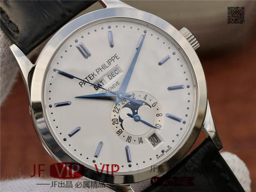 KM百达翡丽 复杂功能计时5396系列 全新开模V2版本上新！男士腕表，皮表带，透底，自动机械机芯 商品图3