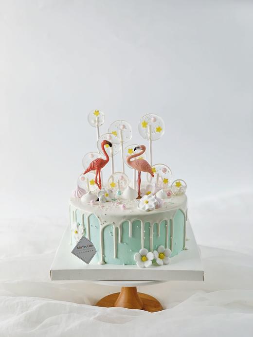 定制款蛋糕 - 梦幻火烈鸟 商品图0