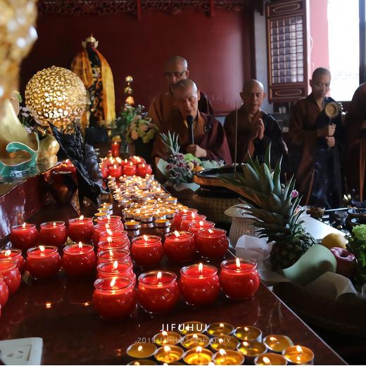 积福慧己亥年2019盂兰盆节供灯法会共修