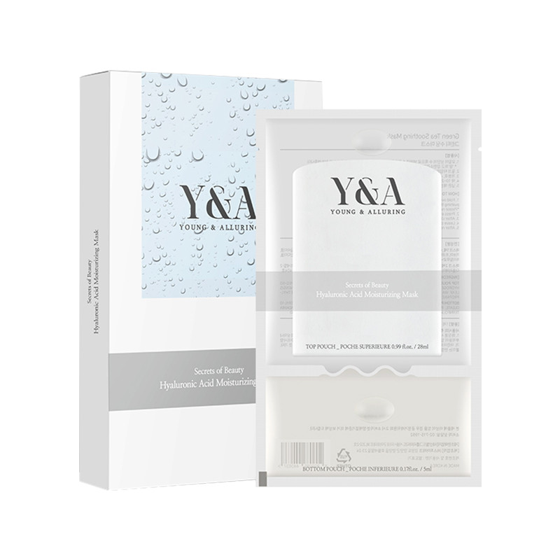 Y&A 透明质酸保湿面膜 7片 开票JPY带授权招加盟代理