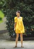 AtelierMissLu / Olivia-流心黄方领蓬蓬袖连身裙 商品缩略图3