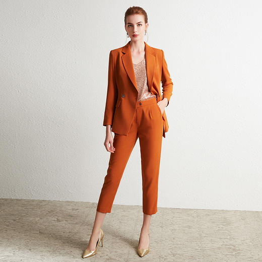 IWY/ 焦糖色西服、西裤CP9328 商品图0