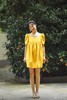 AtelierMissLu / Olivia-流心黄方领蓬蓬袖连身裙 商品缩略图1