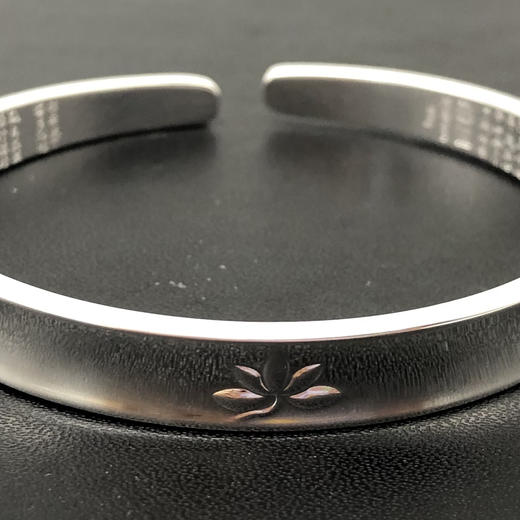 “般若心经”纯银手镯（含足银30克） 商品图2