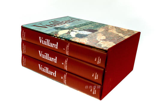 Edouard Vuillard: Critical Catalogue of Paintings and Pastels（English）/维亚尔：绘画和粉彩作品集（3卷）/英文版 商品图1