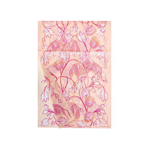 万事利双面印花长巾  飞鸟拂春 商品图1