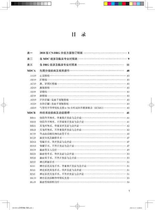 CN-DRG分组方案（2018版）编著：国家卫生健康委员会医政管理局、北京市卫生计生委信息中心 北医社 商品图7