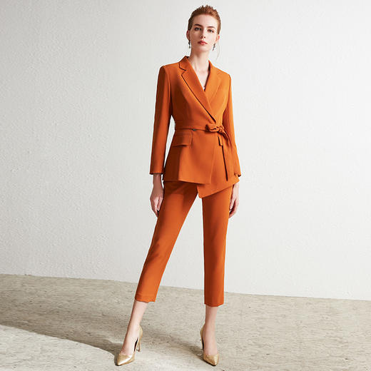 IWY/ 焦糖色西服、西裤CP9328 商品图3