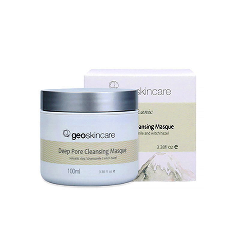 GEOSKINCARE/纽西之谜 火山泥面膜 100ML 开票JPY带授权招加盟代理
