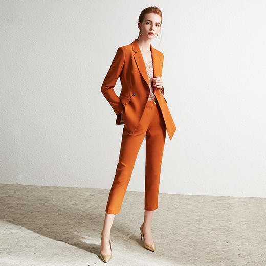 IWY/ 焦糖色西服、西裤CP9328 商品图2