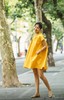 AtelierMissLu / Avery-流心黄褶领连身裙 商品缩略图3