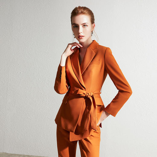 IWY/ 焦糖色西服、西裤CP9328 商品图9
