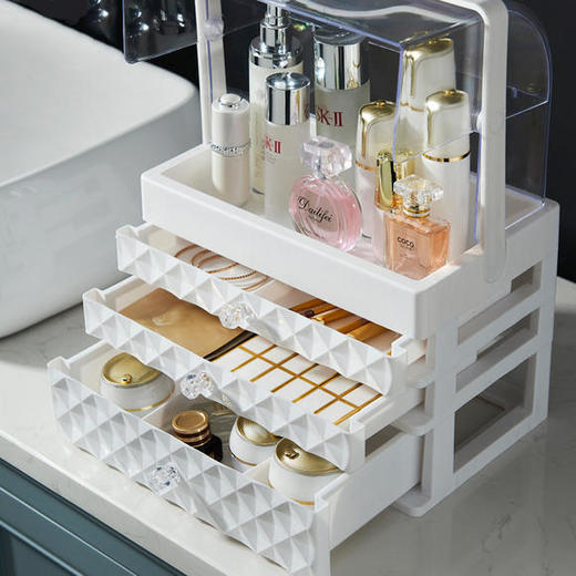 H-KT888网红化妆品桌面收纳家用置物架 商品图1