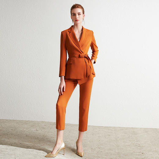 IWY/ 焦糖色西服、西裤CP9328 商品图5