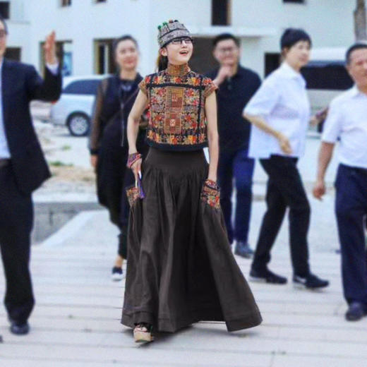 开唐刺绣短款上衣 | 杨老师同款 | 圆领 V领 | 经典款 商品图2