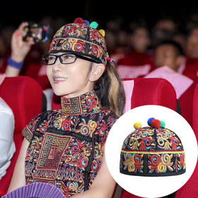 花鼓刺绣地主帽 | 毛球颜色随机 | 杨老师同款 | 现货加急发