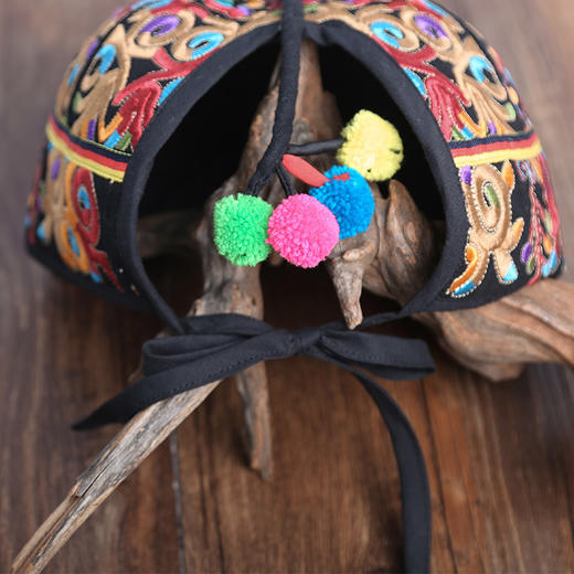 花鼓刺绣地主帽 | 毛球颜色随机 | 杨老师同款 | 现货加急发 商品图2